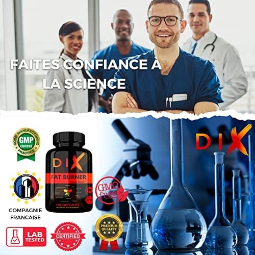 Fat Burner DIX : le brûleur de graisse hautement dosé